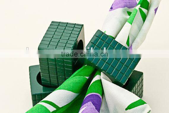 High Quality Wooden Napkin Ring Colorfu Wedding l Ring