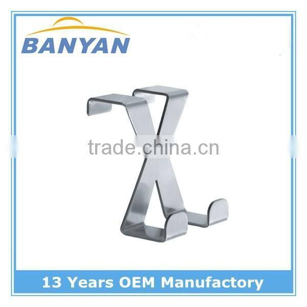 Banyan X shape and multipurpose metal cloth hook