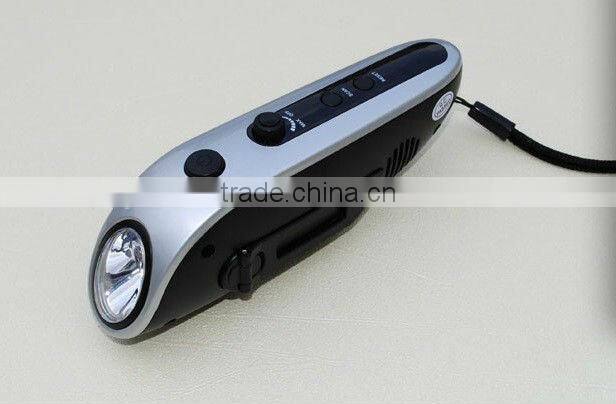 solar led light with radio