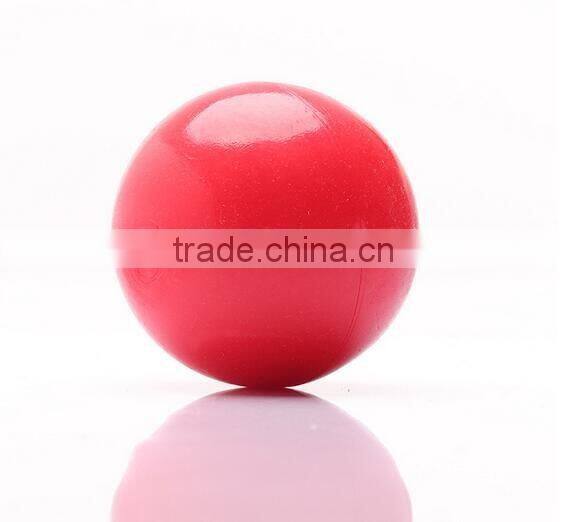 CY187 Products For Pet Puppy Dog Red Solid Natural Rubber Elastic Pet Ball Toys, Bite Resistant Dog Toy Squeakers Training Toys