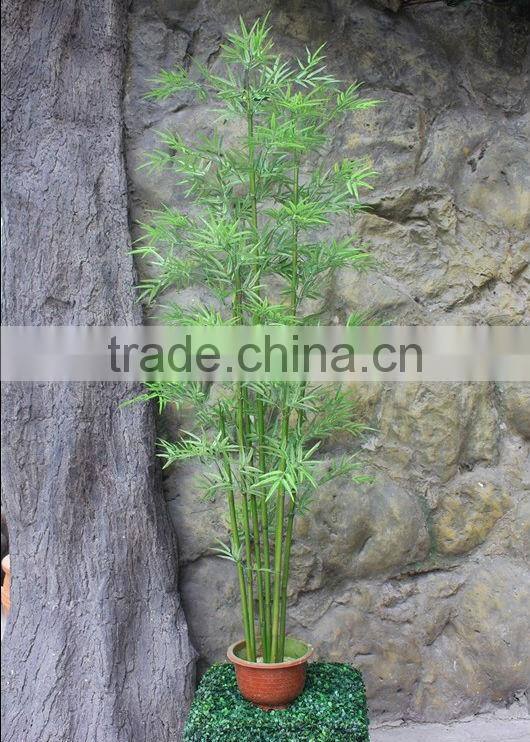 Artificial High Quality Natural Color Bamboo Handmade Lifelike Bamboo Branches and Trunks