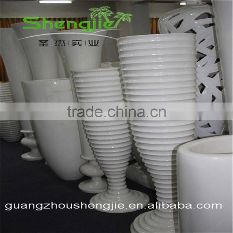 SJLJ013325 Guangdong Supplier wholesale fiberglass pot / garden pot / quality pot
