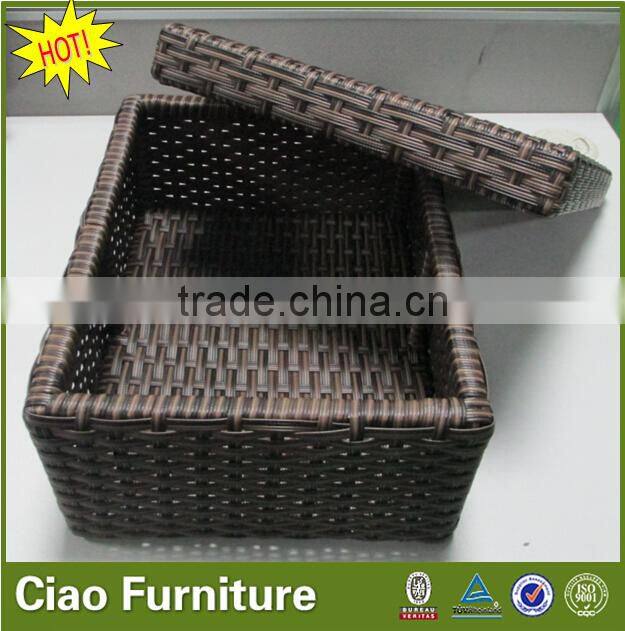 Rattan christmas gift box / storage box