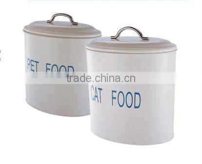 Animal Food Pet Storage Bin Set