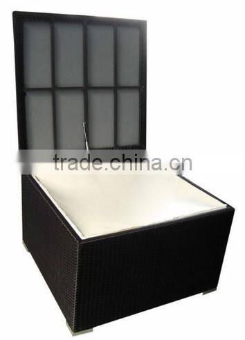 Patio Garden Wicker Furniture Outdoor Rattan Cushion/Pillow Storage Box