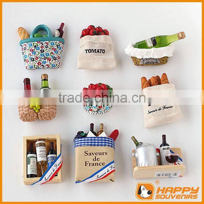 Hand Made High Quality 3D Fridge Magnet For souvenirs China factory