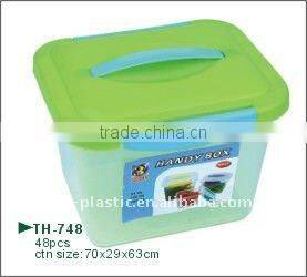 plastic storage handy box 3pcs as a set