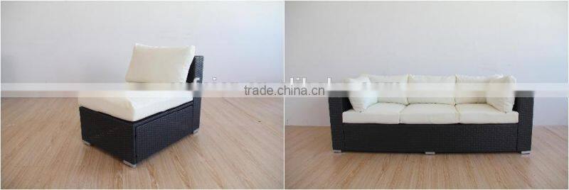 new style outdoor rattan sofa sets sale with high quality