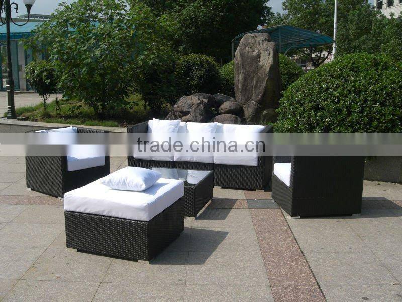 PE wicker/rattan sofa sets garden furniture