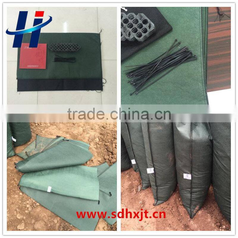 River banks slope protection engineered geotextile sand bag geo sand bag
