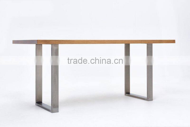 Industrial outdoor Metal Wood table furniture feet for sale
