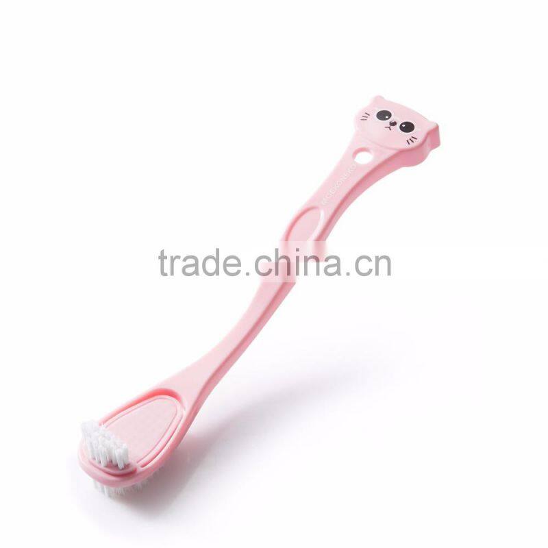 Cute cartoon cat shoe brush
