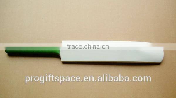 High quantity best custom logo wood tennis ball cricket bat with price wholesale in green grips made in china