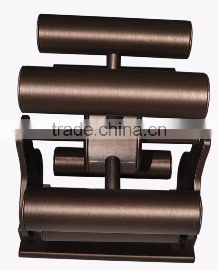 rotatable bracelet holder/stand leather/pu