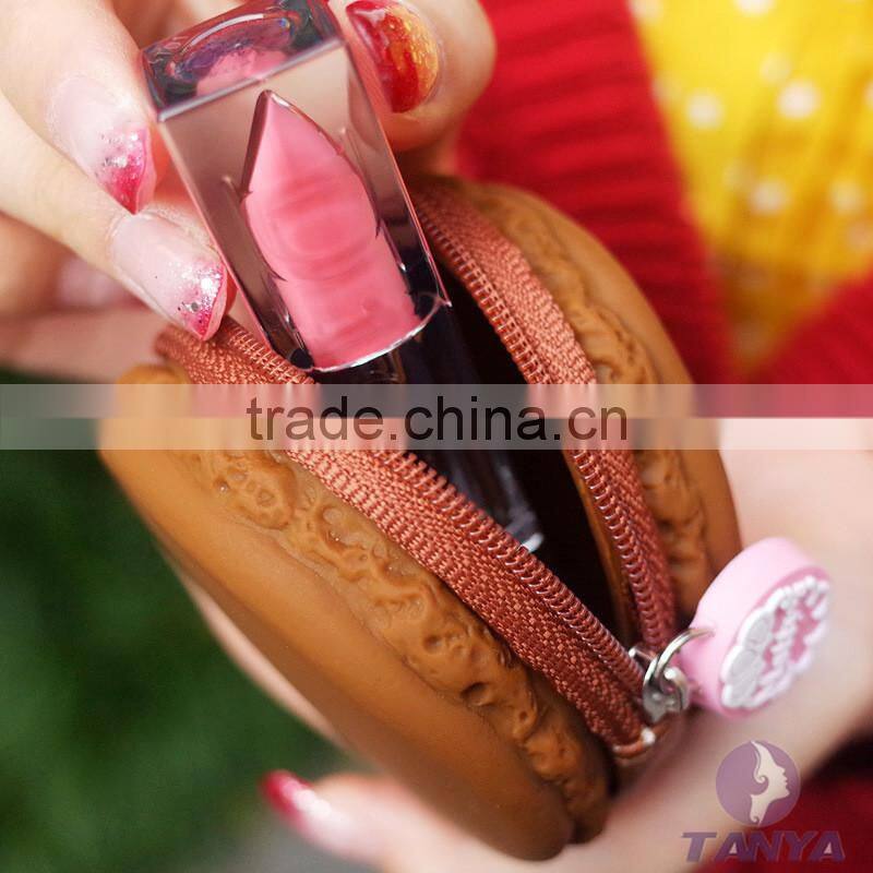 2015silicone Macaron wallet Hot-selling fashionable silicone money pouch and silicon wallet