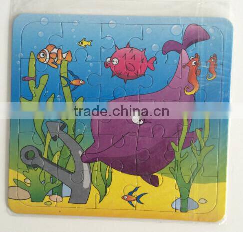 25PCS Paper Kids Shape Puzzle for Toddlers