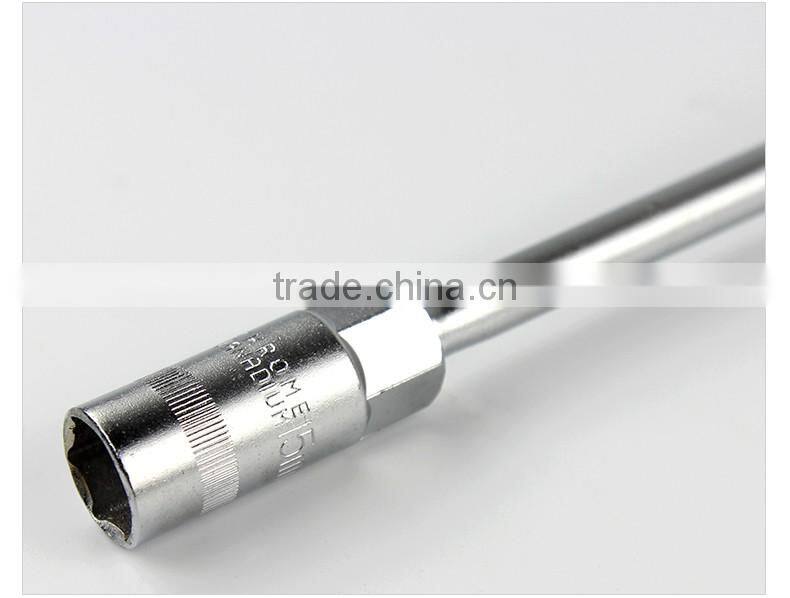 Socket Wrench - Chrome sliding T type socket wrench hex socket wrench