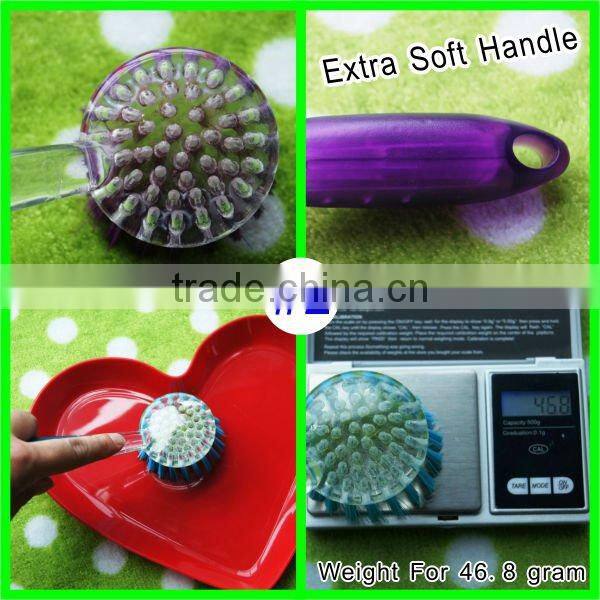 Plastic kichen cleaning dish brush