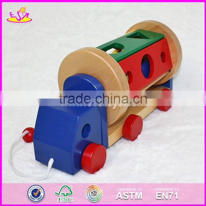 2017 New design funny play wooden best toys for toddlers W04A294