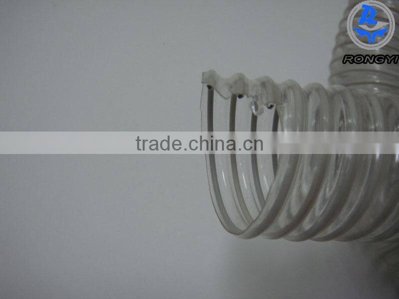 PVC coated steel wire vacuum cleaner plastic tube