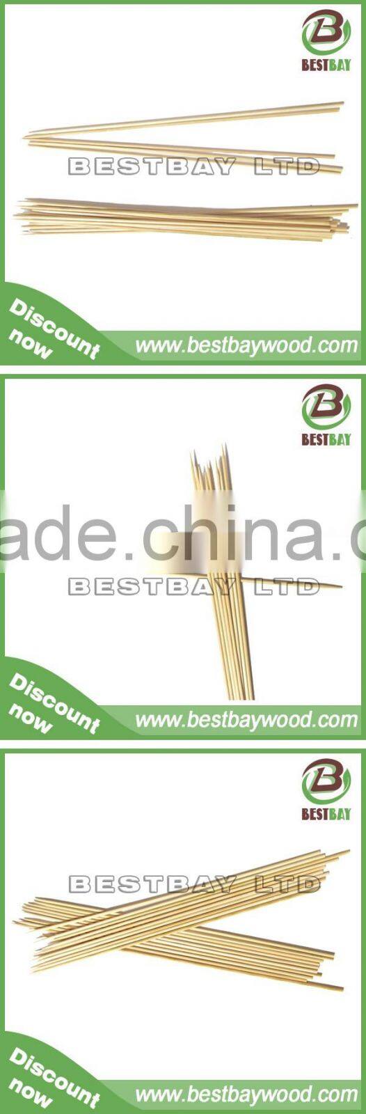 35-40cm square long marshmallow bamboo skewers,bamboo skewers wholesale