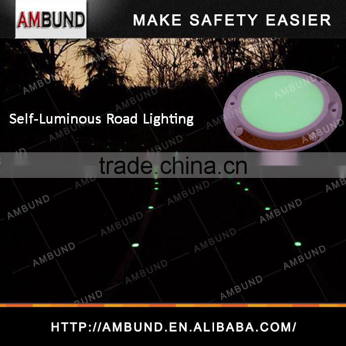 Safety LED Fluorescent Plastic Reflective Road Stud Markings