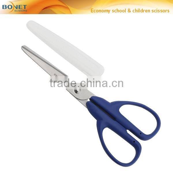 SST0019/S61005 7" Soft Grip Stationery Plastic handle smart cutting scissor