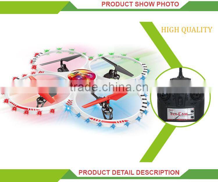 Two color mini rc drone 2.4g 4-axis ufo aircraft quadcopter