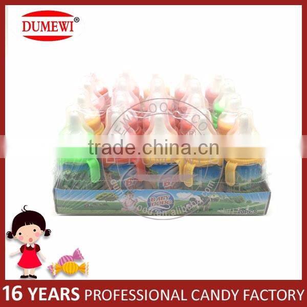 Cheap Sour Fruit Powder Candy in Nipple Shape Bottle