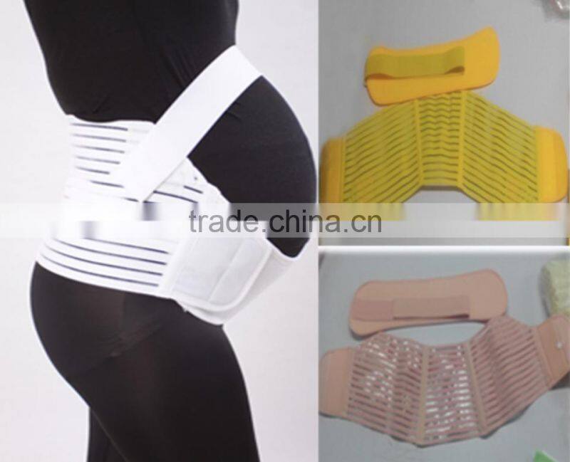 2016 most popular soft velvet material elastic strapping Maternity Belt