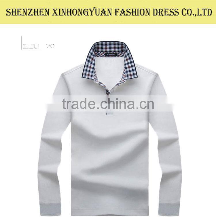 OEM top quality new style brand long sleeve mens fashion Comfortable t-shirts