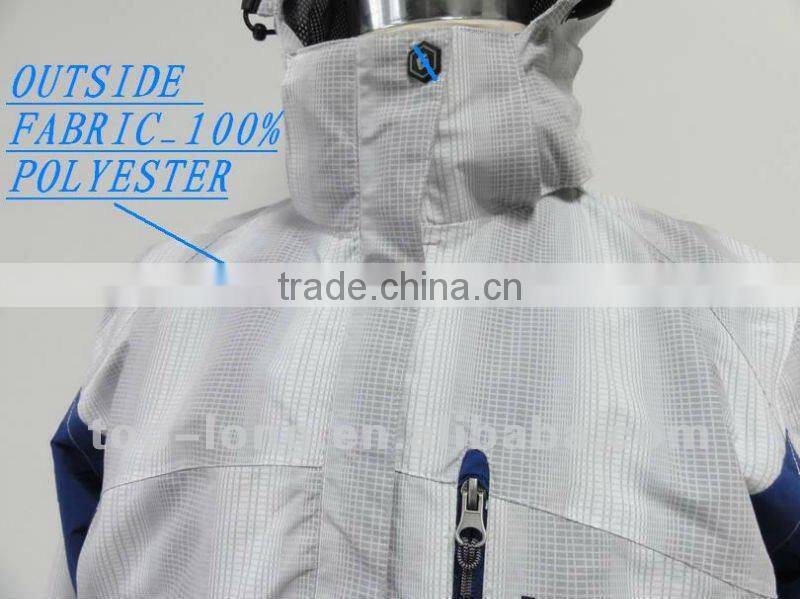 Men outdoor jacket with hood windproof waterproof