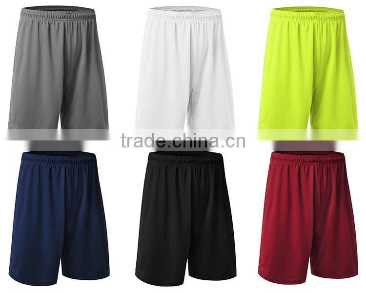 New arrival wholesale polyester mens running jogging gym shorts