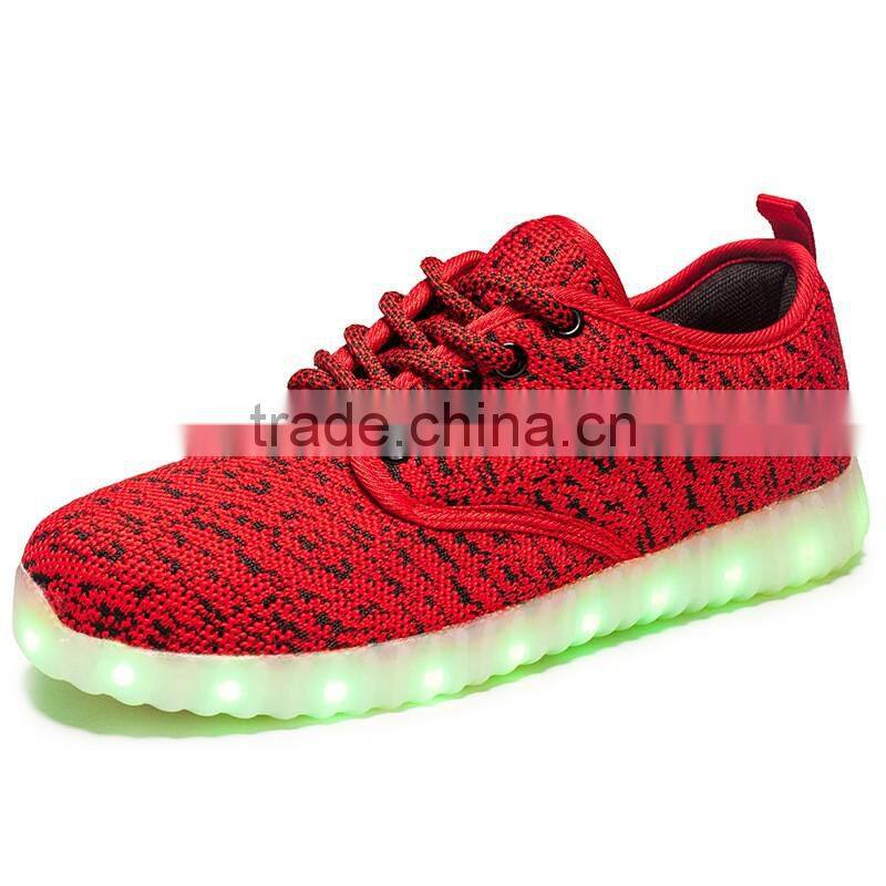 Hot Running Fashion Light Up LED Casual Shoes Men