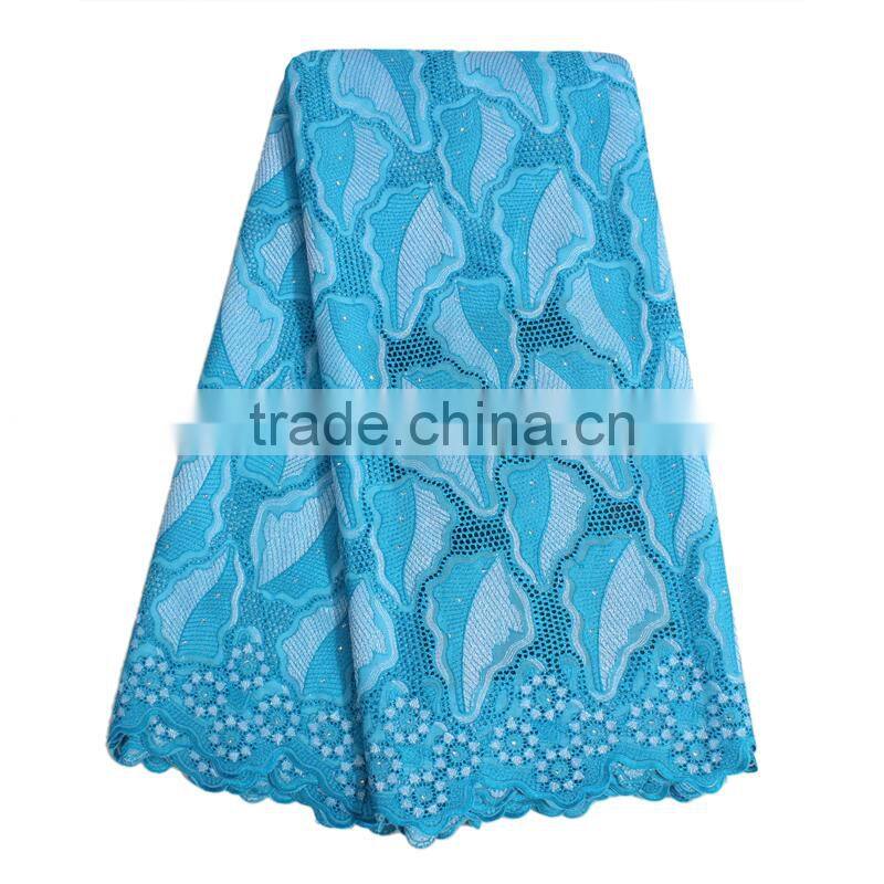 Wholesale Bestway 100% Coral Cotton Fabric 3D Swiss Lace