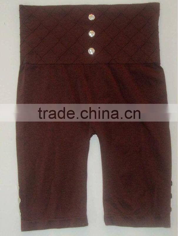 2016 Ladies seamless mma shorts ribbing high waist leggings