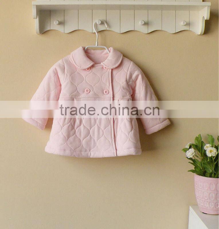 mom and bab 2012 Winter baby wear 100% cotton quilted tops