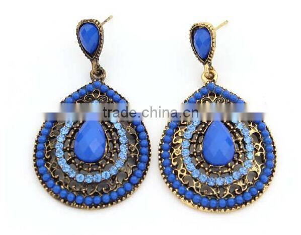 pearl paved starfish dangle earring high quality gold starfish dangle earrings sea theme earring jewelry