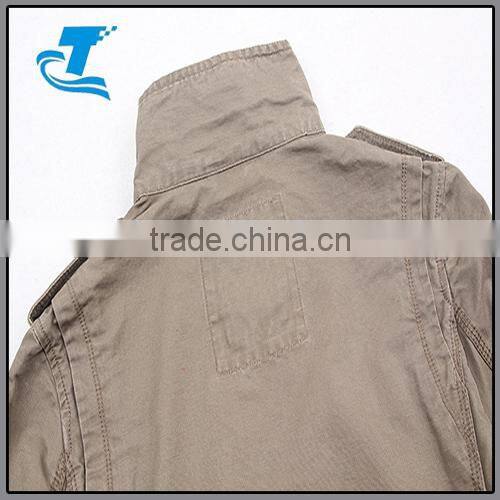 Newest Fashion OEM Woodland Camo-Tactical Men's military jacket m65