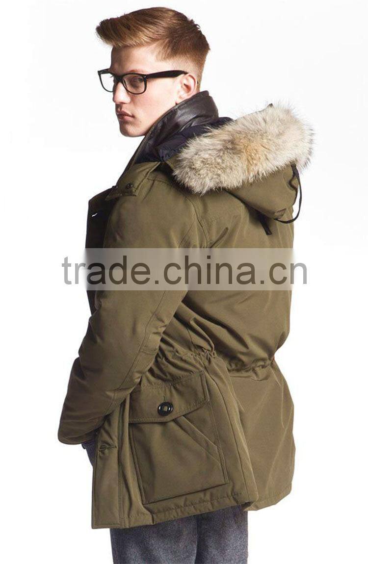 Hot Sale Men's Army Green Real Fashion Army Jackets