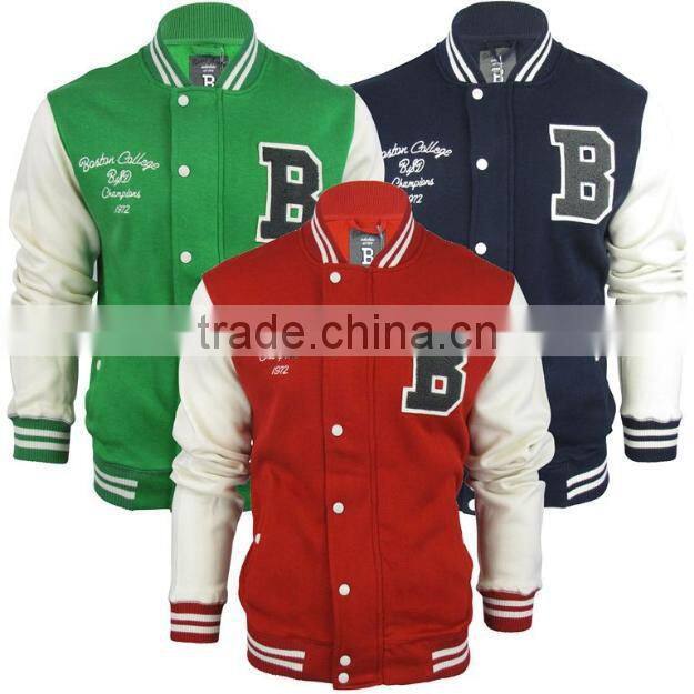 baseball jacket 100%polyester