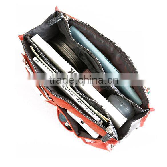 New Women Travel Insert Handbag Organiser Purse Large liner Organizer Tidy Bag Pouch 7907#