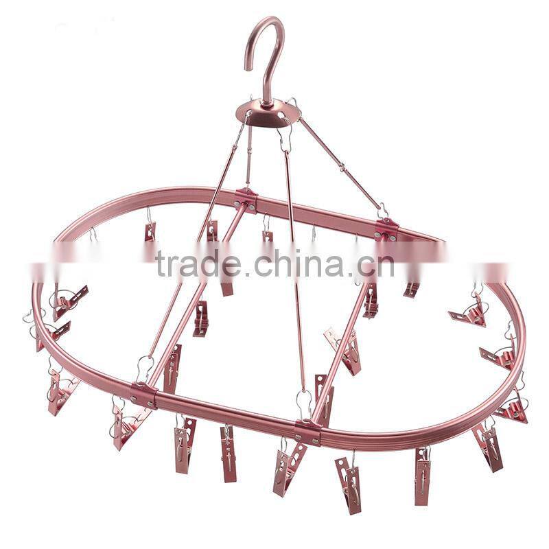 High quality Hot sale copper hanger, rose gold coat metal hanger