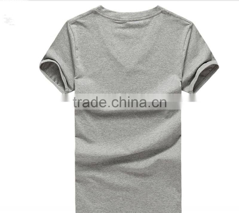 Men's cotton V-neck t-shirt DE1011
