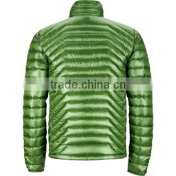 90% down 10% feather shiny ultralight down jacket for the winters