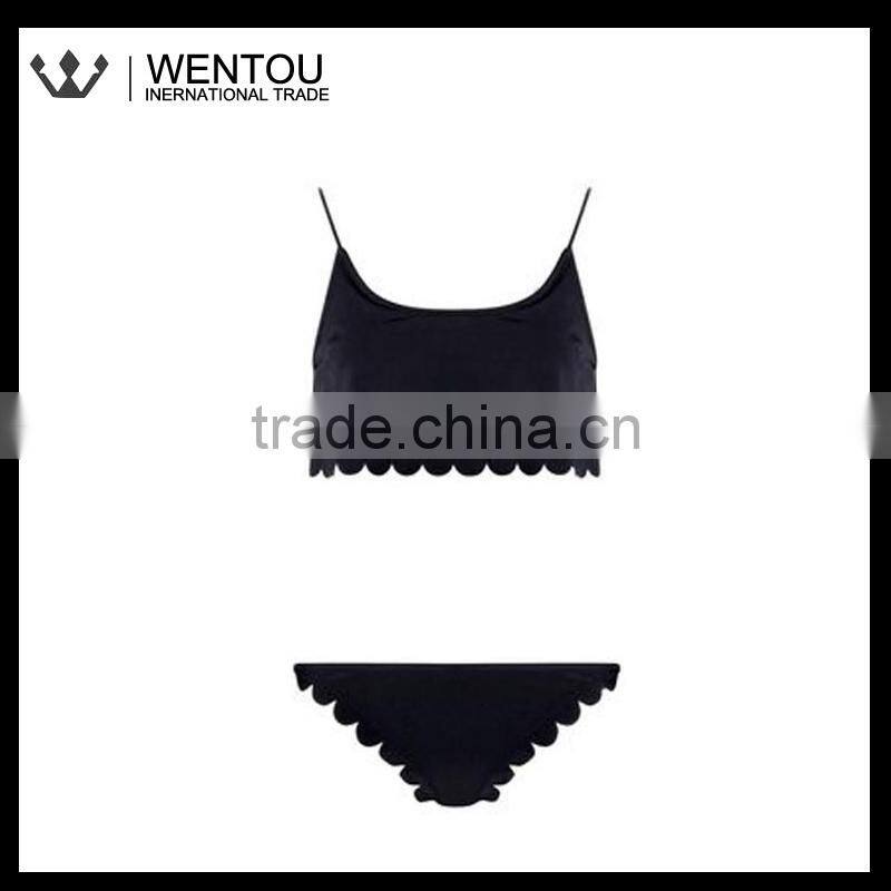 Wholesale Sexy Scalloped Swimwear