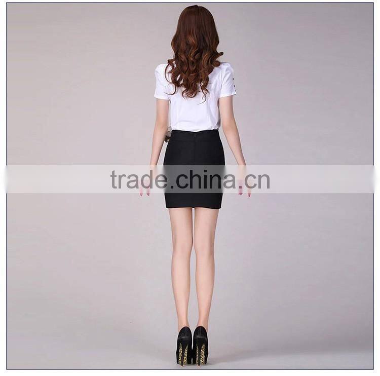 Bospoke Factory Price Ladies Office Skirt Pattern