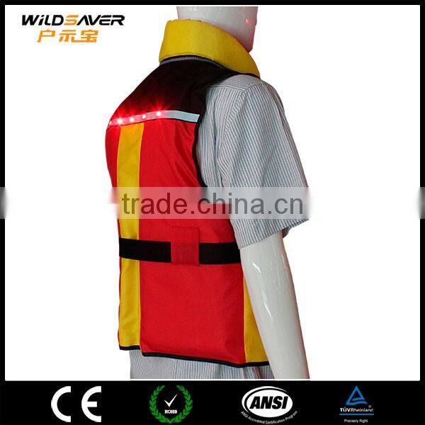 Solas personalized vest wholesale price neoprene led life jacket lights