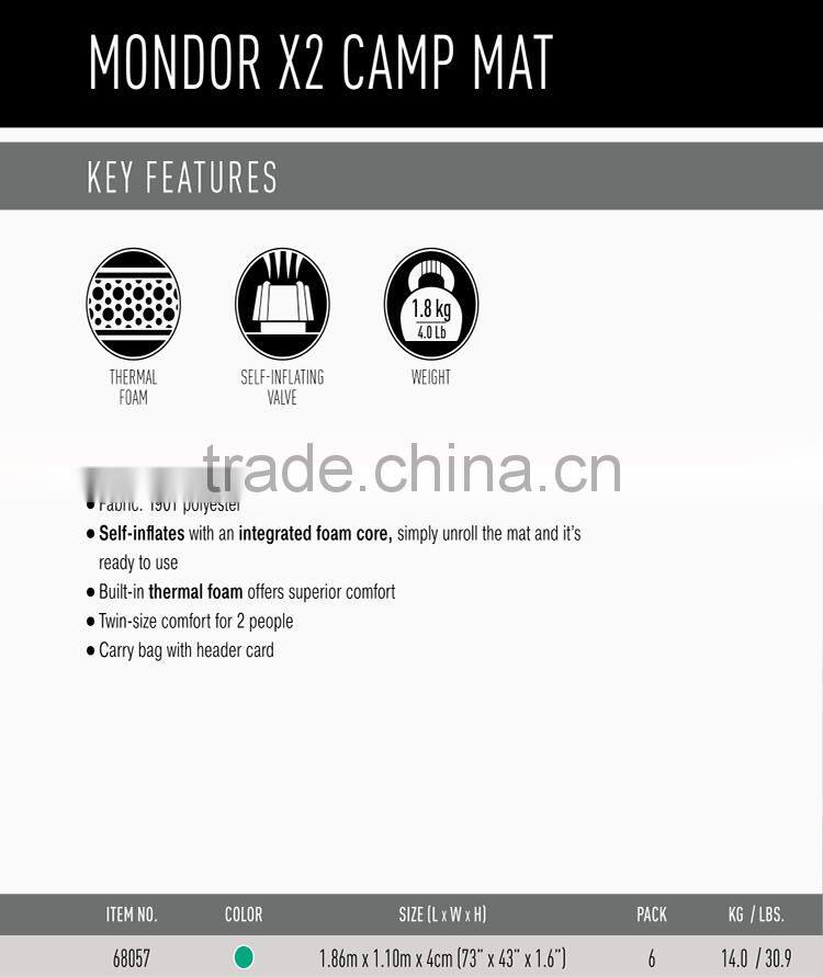 Bestway The Inflatable Mattress Sponge rubber mat for camping