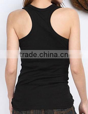 Cotton Korean Style Custom Fit Tank Top Vest for Woman